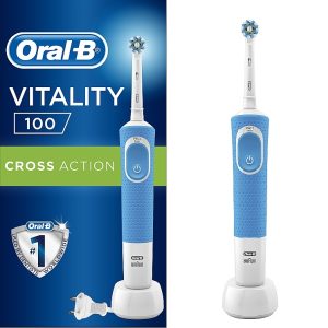 مسواک برقی اورال بی Cross Action D100.413.2 Vitality