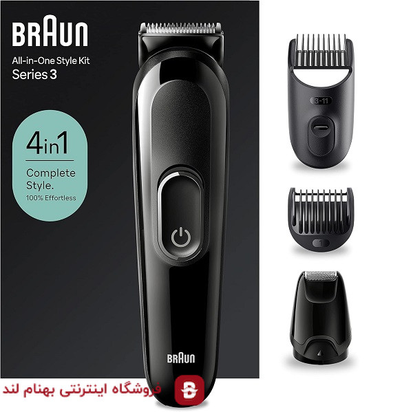 ماشین اصلاح سر و صورت براون مدل SK3400