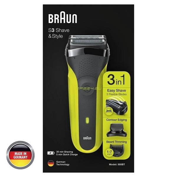 ماشین اصلاح صورت براون مدل S3 300BT